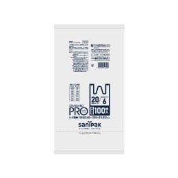 塑料袋YS1N20/6号半透明100P×20册