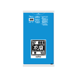 商用塑料袋N91 90L蓝色10P×30册
