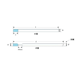 甲醇乙腈对称微样管MMS-010V1套
