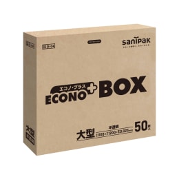 生态+BOX大型E04 120L半透明50P×4个