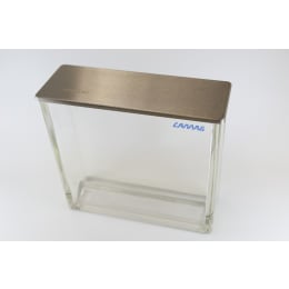 薄层色谱双槽式展开槽不锈钢盖200×100/200×200用