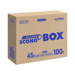 环保加BOX E4445L半透明100P×8个