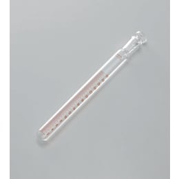 透明共用滑动共栓试管30mL透明细刻度20×200 10入