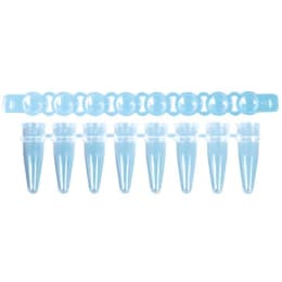 PCR8联管&8连圆顶帽0.2mL自然MB-P08-D960入
