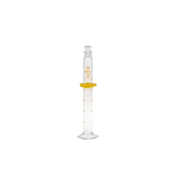 带塞子量筒定制A通用滑动玻璃平栓50mL