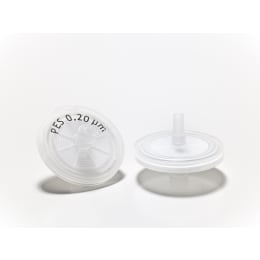ABLUO注射器过滤器Φ13 mm FLL/MLS PP透明外壳PTFE 0.20µm 100 pc