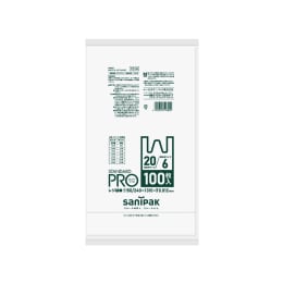 塑料袋YS1H20/6号白色100P×20册