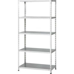 不锈钢环保轻型货架50~100 kg/段SUS4301800 H×600 W×300D×5