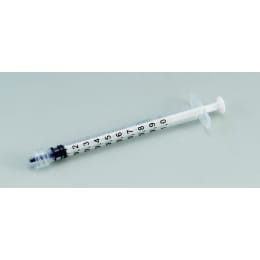 鲁洛克一次性注射器灭菌1mL 100入classI