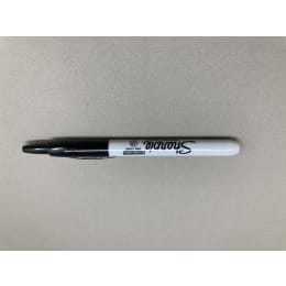 实验室标记Sharpie无菌黑PEN-25IR 4根