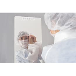不锈钢(364×455毫米)不会破裂的清洁镜面面部*
